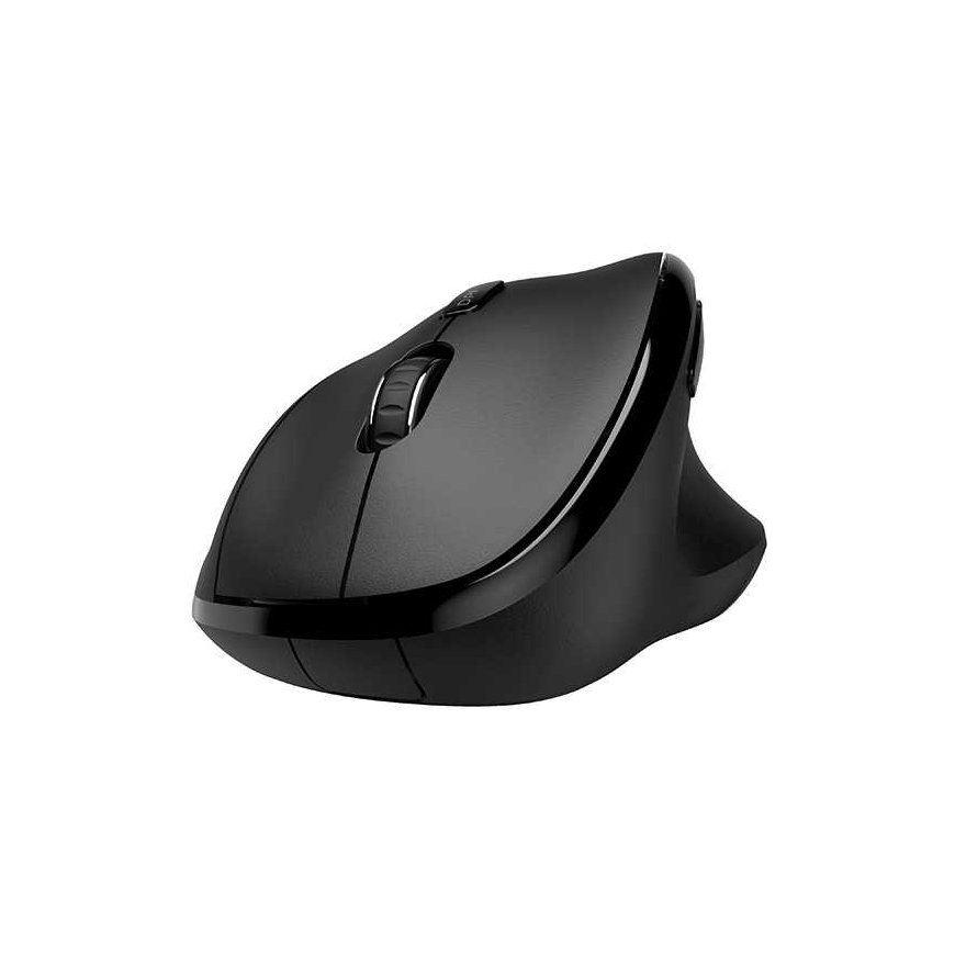 Wireless mouse, Powerton CLOE, black, optical, 1600DPI – 2