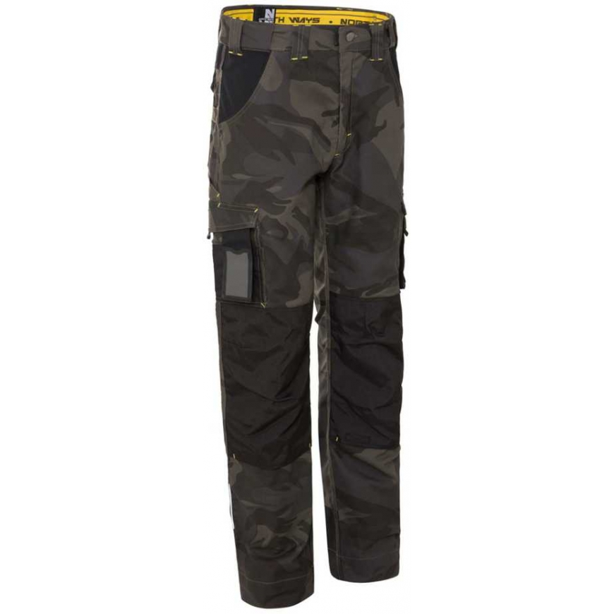 Work Trousers North Ways Adam 1204 Woodland, size 46