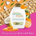 OGX Organix Cosmetix Conditioner Quenching + Coconut Curls conditioner for curly hair 385ml