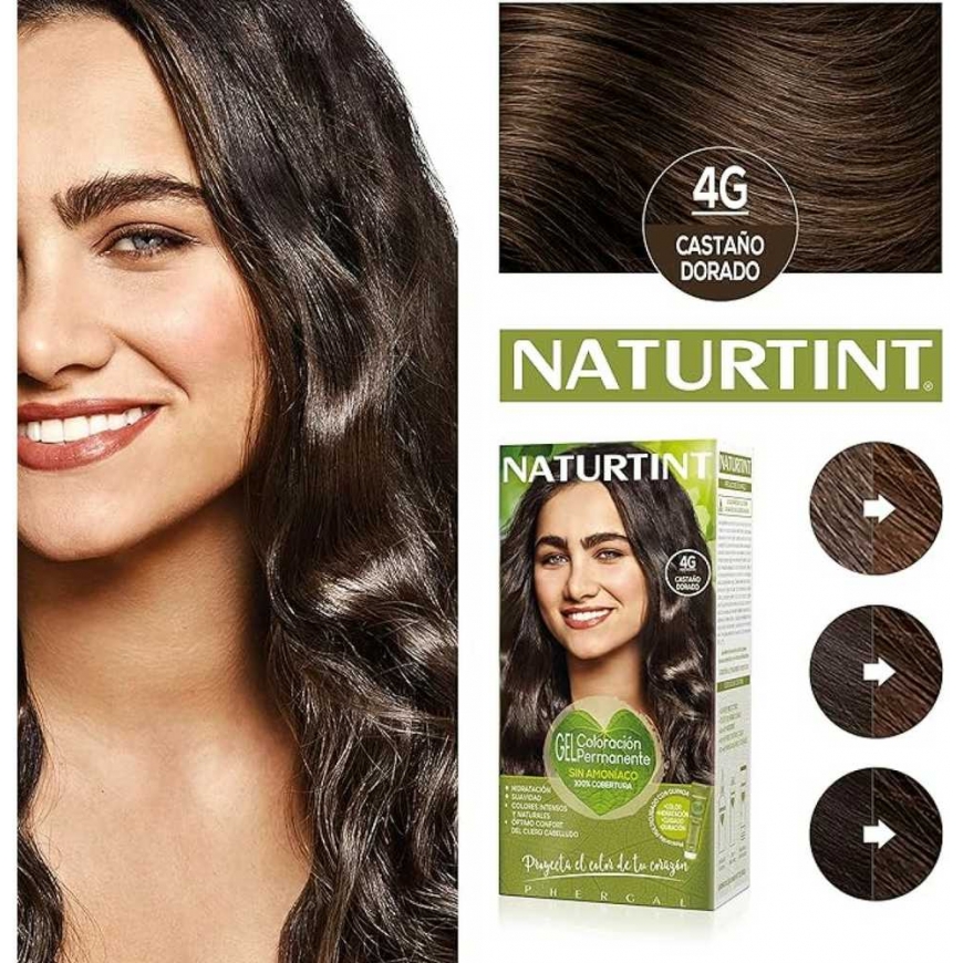 Naturtint 4G be amoniako plaukų dažai 150ml – 3
