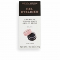 "Revolution Make Up" gel eyeliner "Life-Proof Black" 3g "Revolution Make Up" gel eyeliner "Life-Proof Black" 3g