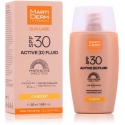 Liquid texture face photoprotector Martiderm Sun Care Active Fluid Spf30 50ml Liquid texture face photoprotector Martiderm Sun Care Active Fluid Spf30 50ml