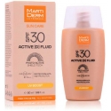 Skystos tekstūros veido fotoprotektorius Martiderm Sun Care Active Fluid Spf30 50ml