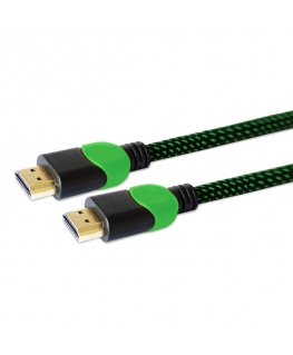 Savio GCL-03 HDMI cable 1.8 m HDMI Type A (Standard) Black, Green