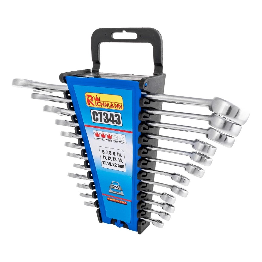 Richmann Combination Wrench Set 6-22 mm, 12 pcs. – 2