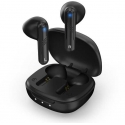 Ausinės Genius HS-M905BT, mikrofon, zmiana utworu, juoda, 2.0, etui su ładowarką, sport typ USB-C Ausinės Genius HS-M905BT, mikrofon, zmiana utworu, juoda, 2.0, etui su ładowarką, sport typ USB-C