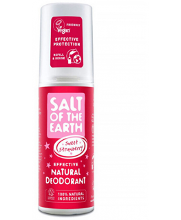 Salt-Of-The-Earth Natural Deodorant Spray Rock Chick Sweet Strawberry (Natural Deodorant) 100 ml