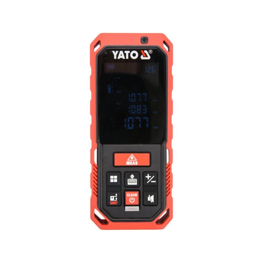 Yato YT-73127 rangefinder Black, Red 6x 0.2 - 60 m