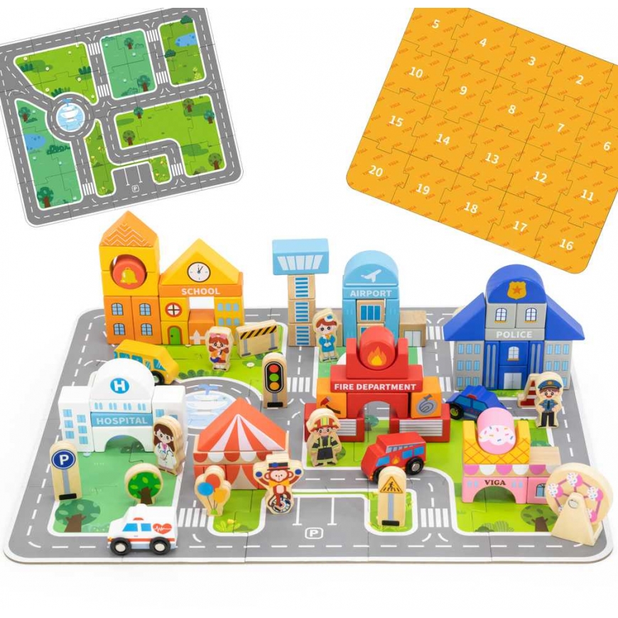 VIGA Puzzle Viga Toys VIGA wooden