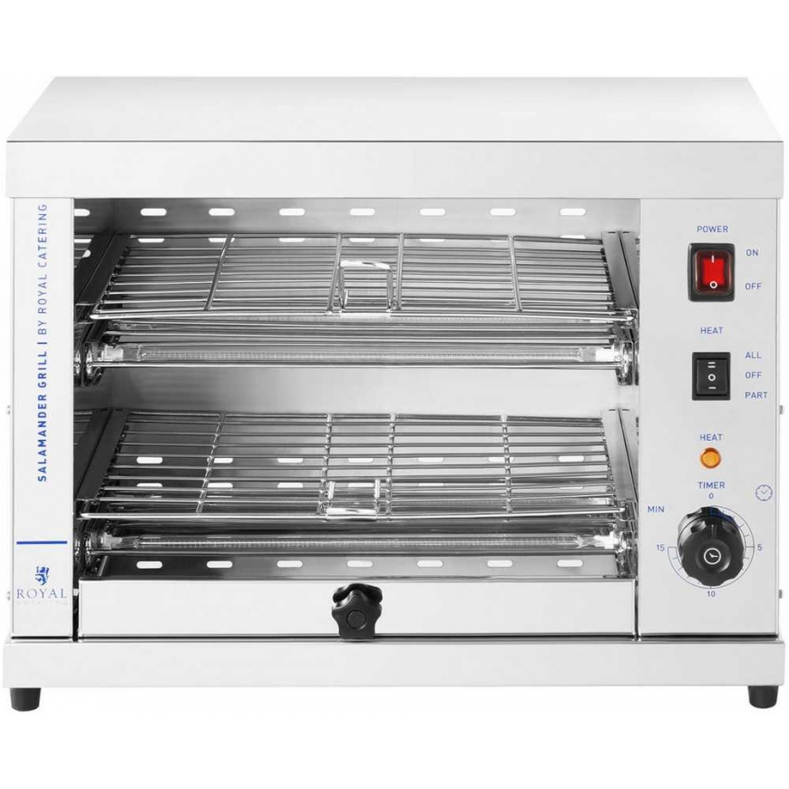 Toaster Royal Catering Frying pan toaster salamander do zapiekanek 3200 W – 2