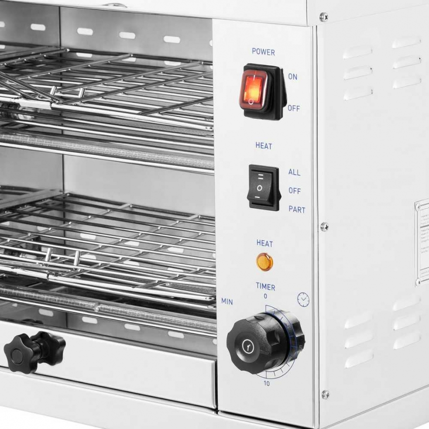 Toaster Royal Catering Frying pan toaster salamander do zapiekanek 3200 W – 3