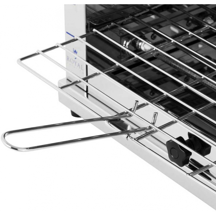 Skrudintuvas Royal Catering Keptuvas toster salamander do zapiekanek 3200 W – 4