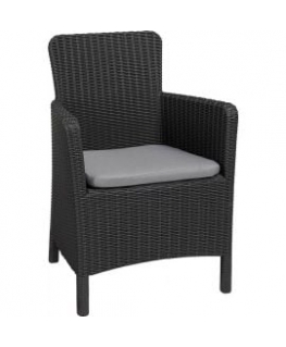 Garden chair Trenton Dining grey