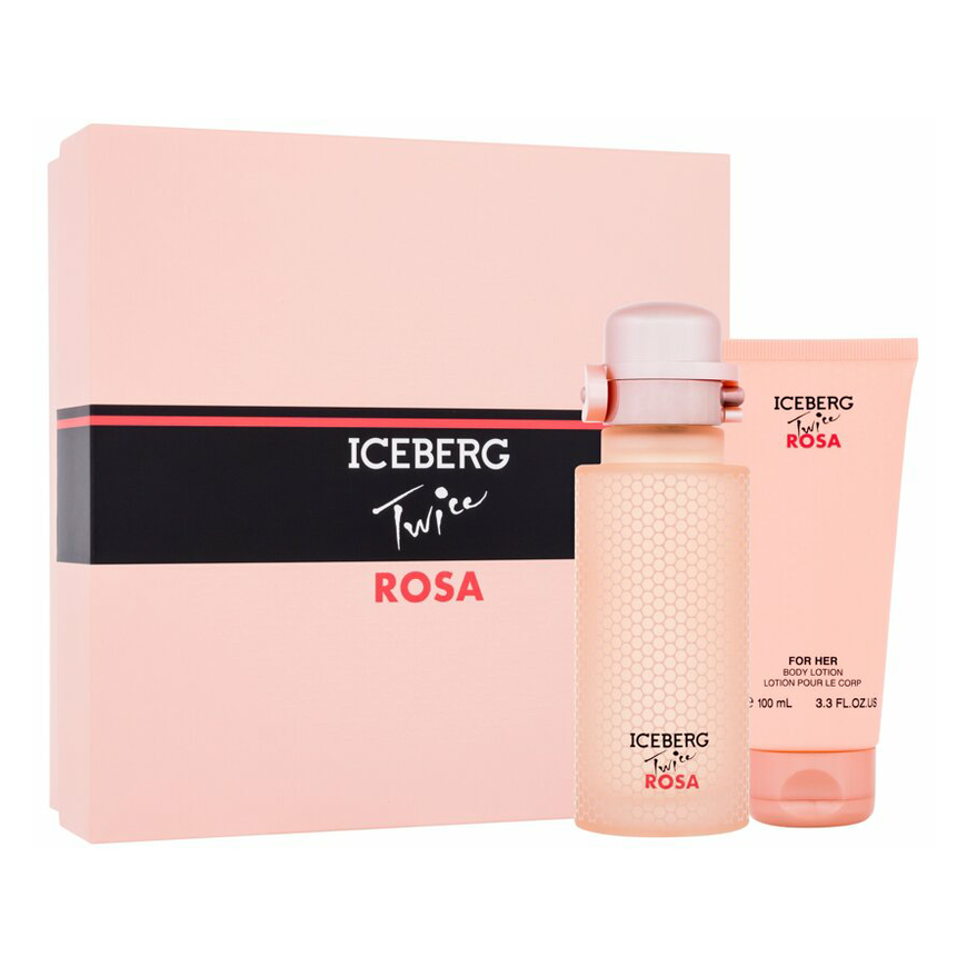 Iceberg Twice Rosa Tualetinis vanduo 125ml Purškiklis Kvapusis kūno losjonas 100ml – 2