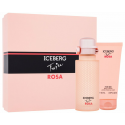 Iceberg Twice Rosa Eau de Toilette 125ml Spray Scented body lotion 100ml