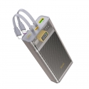 Išorinė baterija Power Bank Hoco J104A Discovery Edition 22.5W 20000mAh pilka Išorinė baterija Power Bank Hoco J104A Discovery Edition 22.5W 20000mAh pilka