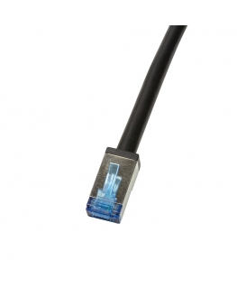 LogiLink CQ7123S verkkokaapeli Musta 30 m Cat6a S/FTP (S-STP)