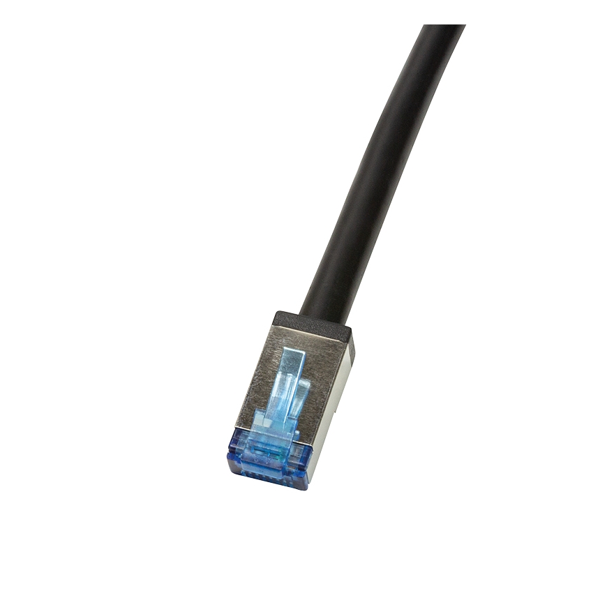 LogiLink CQ7123S сетевой кабель Черный 30 m Cat6a S/FTP (S-STP)