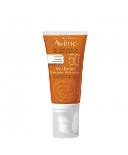 Avéne Mat Perfect Fluid 50+ su spalva 50ml