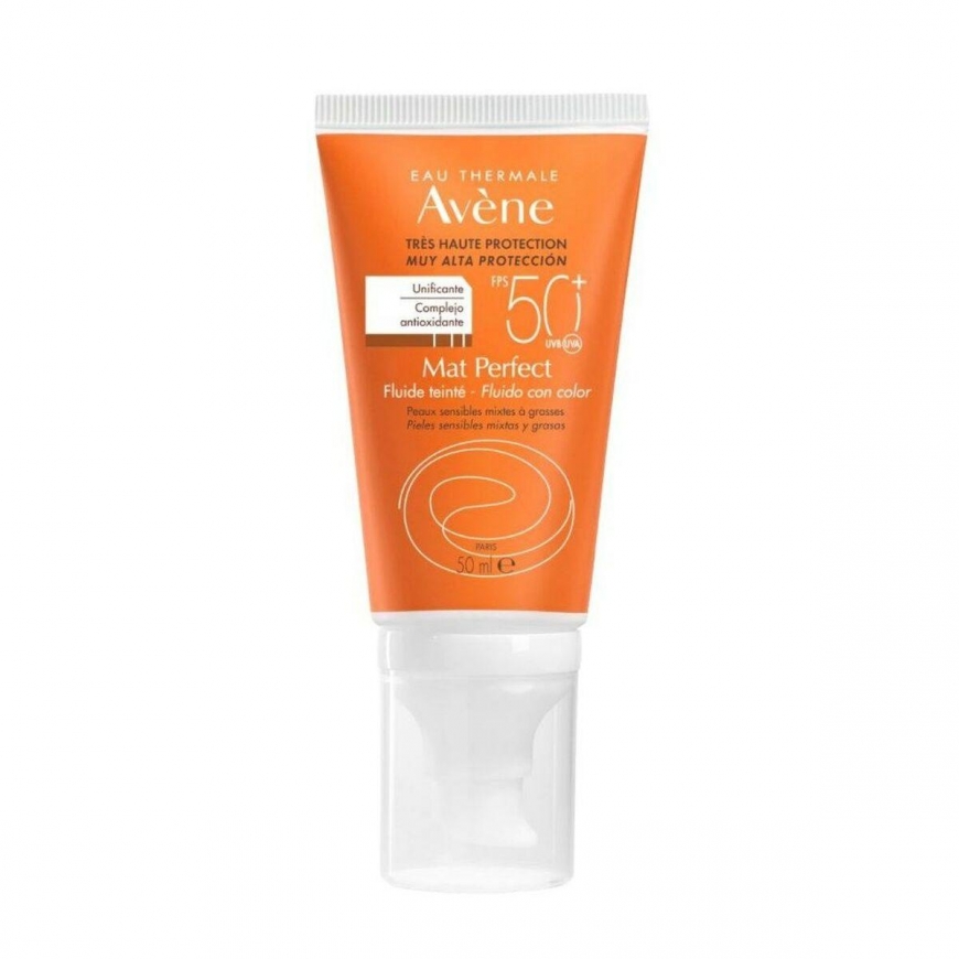Avène Mat Perfect Fluid 50+ with color 50ml – 2
