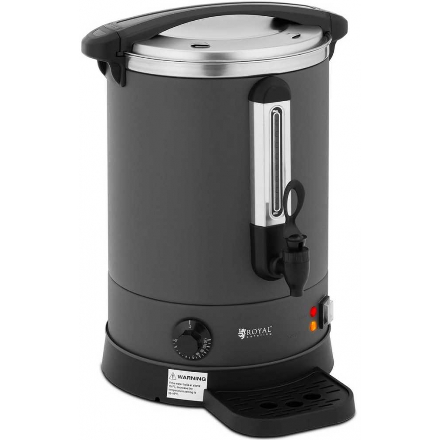 Royal Catering Warnik podgrzewacz do wody su podwójnymi ściankami i ociekaczem 13.5 L 2500 W pilkas – 2