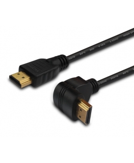 Savio CL-04 HDMI kabelis 1,5 m HDMI Type A (Standard) Melns
