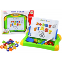 Lean Magnetic Educational Board Letters Numbers Marker Pen Sponge