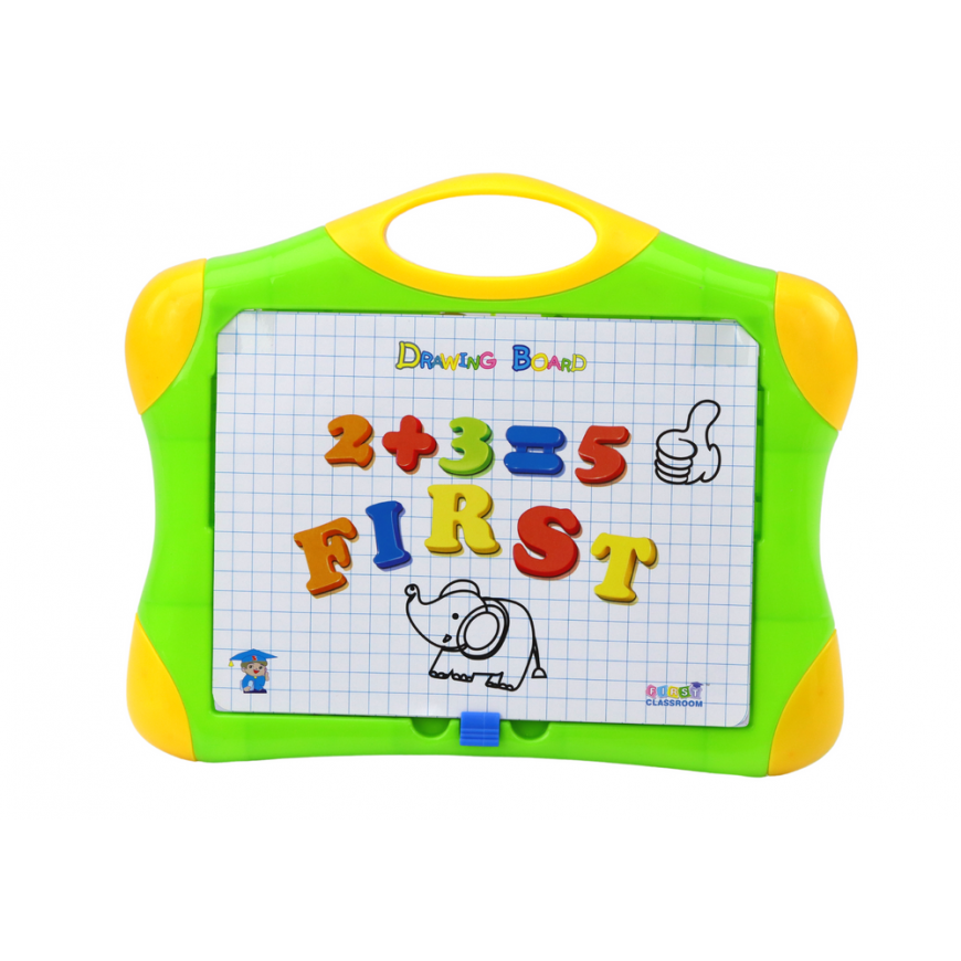 Lean Magnetic Educational Board Letters Numbers Marker Pen Sponge – 3