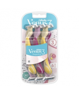 Gillette Venus 3 Dragonfruit - Jednorázová holítka 6 ks