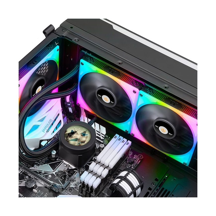 Thermaltake Toughliquid Ultra 280 RGB Datora korpusam Universāls šķidruma dzesētājs Melns – 5