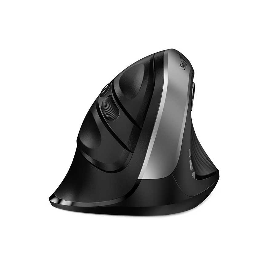 Mouse Genius Mouse Ergo 8250S, 1600DPI, 2.4 [GHz], optical, 6kl., wireless, black-silver, 1 pc AA, wertykalna – 2