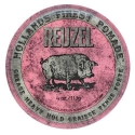 Reuzel Hollands Finest Pomade yra labai stangrinanti pomada vaškų ir aliejų pagrindu Rožinė 113g
