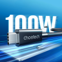 Kabelis CHOETECH Thunderbolt 4, USB-C - USB-C, 40Gbps, 100W, 20V/ 5A, 8K/ 60Hz, 0.8m Kabelis CHOETECH Thunderbolt 4, USB-C - USB-C, 40Gbps, 100W, 20V/ 5A, 8K/ 60Hz, 0.8m