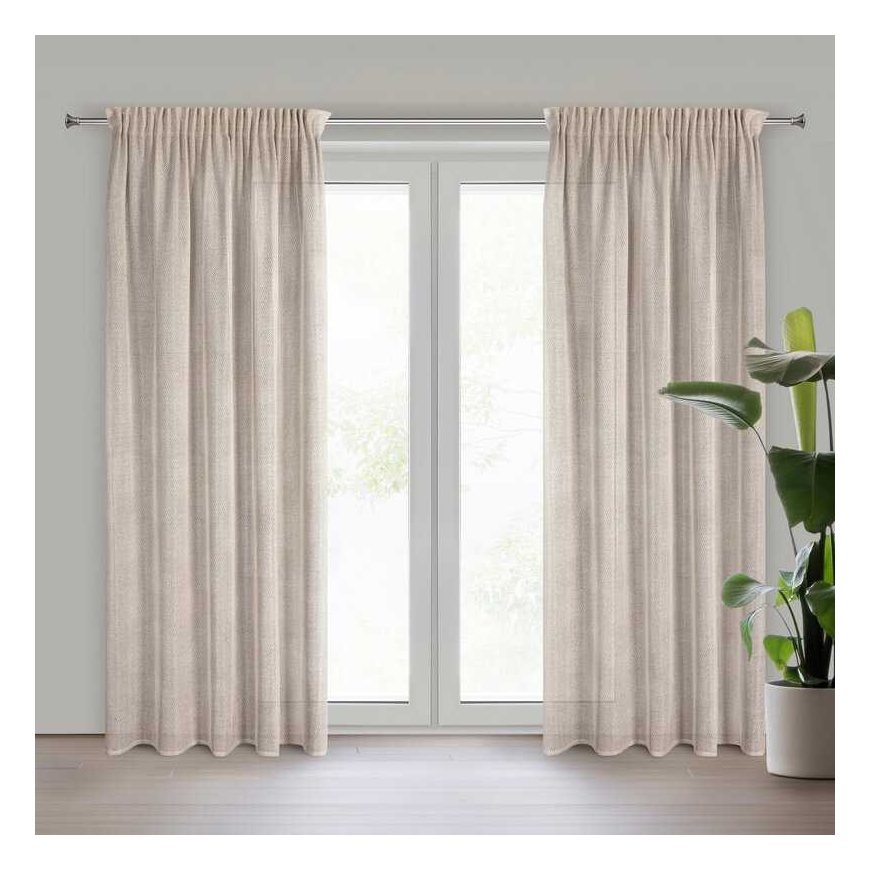 Eurocurtains ZAS/ALEKSA/BEIGE 140X270 T