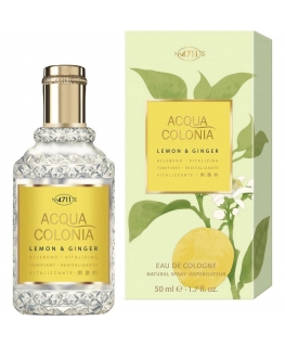4711 Acqua Colonia Lemon And Ginger Eau De Cologne Spray 50ml