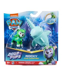 PAW Patrol PAW VHC Hero Pups Aqua Rocky GML