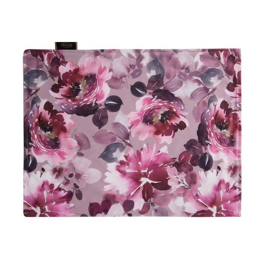Euro curtains CHO/VELVET/1 30X40/X4 SET PUD+PINK