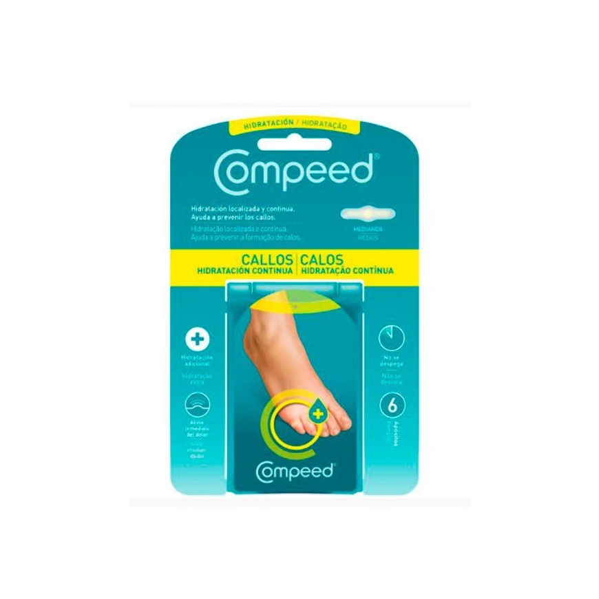 Compeed Calluses Continuous Hydration 6u
