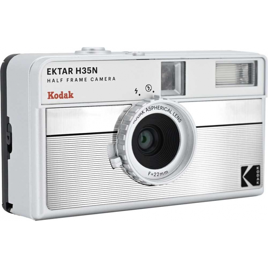 KODAK EKTAR H35N CAMERA STRIPED Sidabrinis – 4