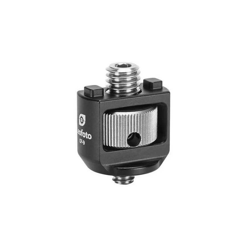 Leofoto CF-9 1/4" Male to 3/8" Male Adapteris Priedas Ideal for Magic Arm Tripod Mount