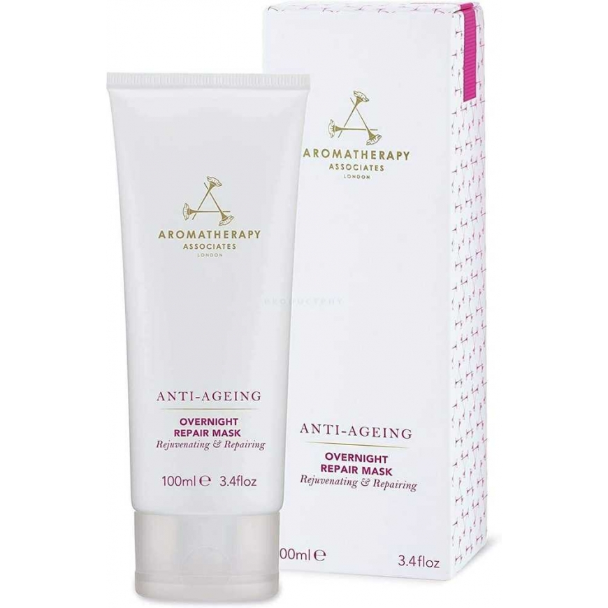 Aromatherapy Associates, Anti-Ageing, Strawberry Seeds, Repairing, Night, Cream Mask, For Face, 100 ml – 2
