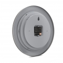 Mebus 19454 wall/table clock Digital clock Round Silver, White