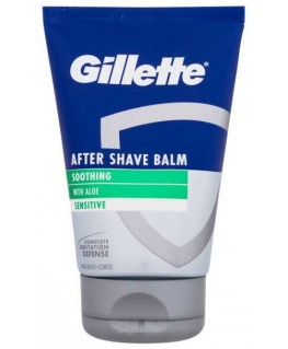 Gillette Sensitive After Shave Balm Balm after shaving for men, 100 ml