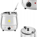 Royal Catering Electric kociołek garnek do zupy 10 l steel
