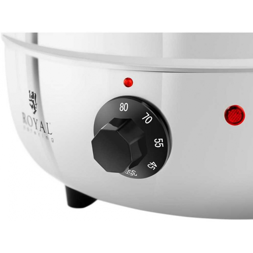 Royal Catering Elektrinė kociołek garnek do zupy 10 l plieno – 4