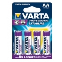 Varta 4x AA Lithium Батарейка одноразового использования Литиевая