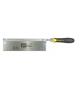 Stanley 0-15-252 rankinis pjūklas Peilis sustiprinta nugarėle 25 cm Juoda, Geltona
