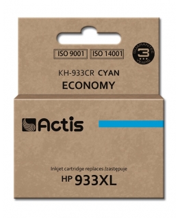 Actis KH-933CR ink (replacement for HP 933XL CN054AE Standard 13 ml cyan)