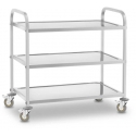 Royal Catering Serving trolley with 3 shelves, HENDI Royal Catering Serving trolley with 3 shelves, HENDI
