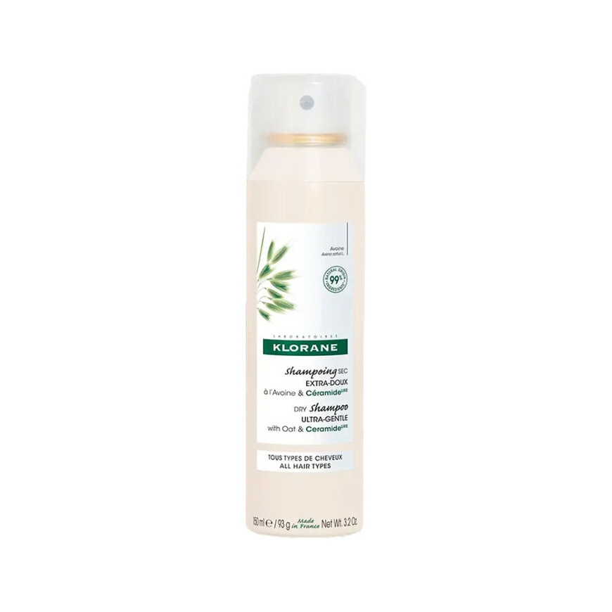 Klorane A LA Oat Milk Extra Gentle Dry Shampoo, 150 ml
